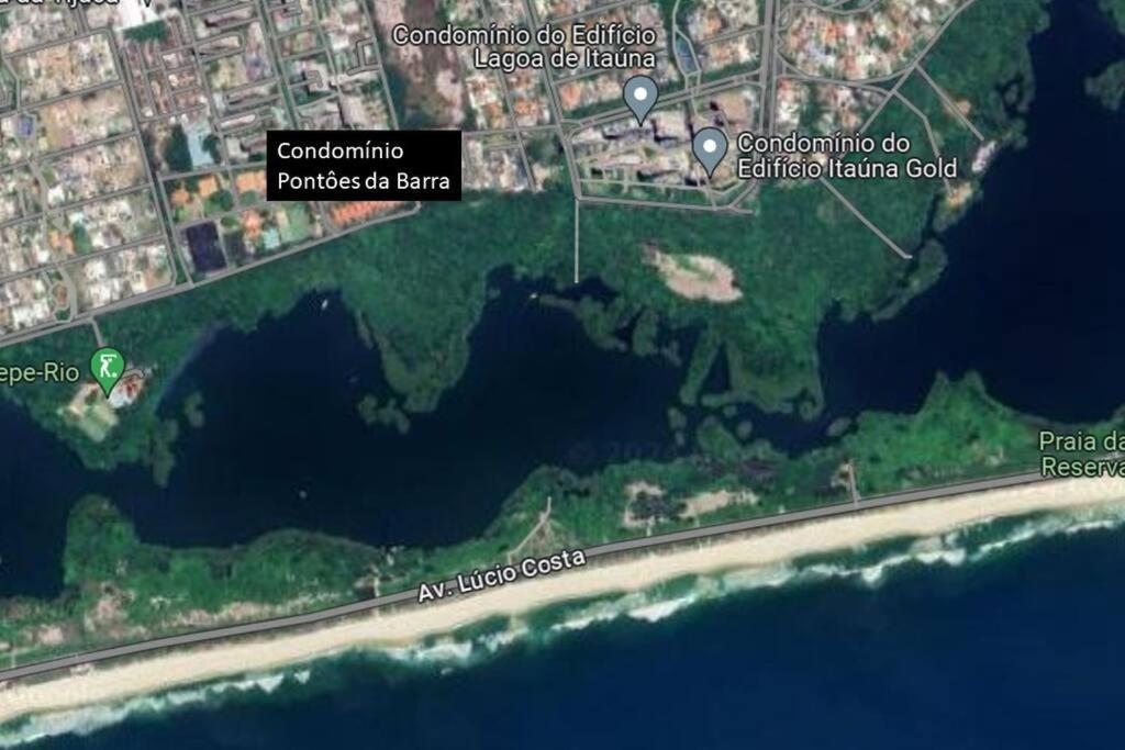 Pontoes Da Barra Com Acesso A Praia, Wifi E Ar Apartamento *